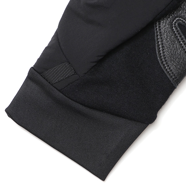  手袋 メンズ 日本製 ブランド 防寒 暖かい スマホ対応 通気性 手洗い可能 ブラック 黒 黒色 handson grip ハンズオングリップ Breezy POLARTEC ポーラテック おしゃれ 蒸れない 指出し タッチパネル 操作可能 自転車 サイクリング 伸縮性 男性