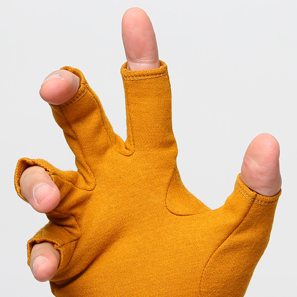  手袋 メンズ 防寒 日本製 ブランド メリノウール イエロー 黄色 男性 自転車 ビジネス スーツ 自転車通勤 タッチパネル スマホ操作可能 プレゼント クリスマス ギフト handson grip(ハンズオングリップ) Hobo 1J