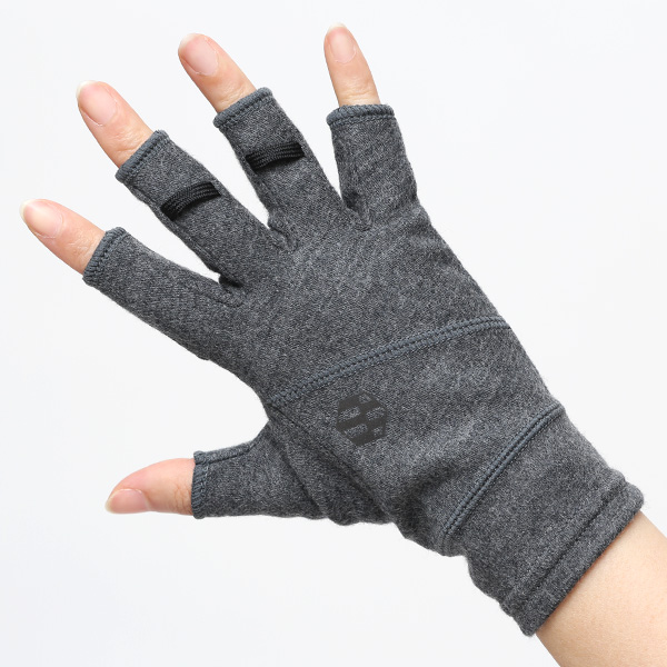  手袋 レディース 防寒 日本製 ブランド メリノウール グレー グレイ 灰色 女性 自転車 ビジネス スーツ 自転車通勤 タッチパネル スマホ操作可能 プレゼント クリスマス ギフト handson grip(ハンズオングリップ) Hobo 1J