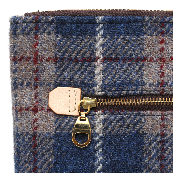 ハリスツイード(Harris Tweed) バッグ クラッチバッグ 鞄 カバン ブルー ネイビー 青色