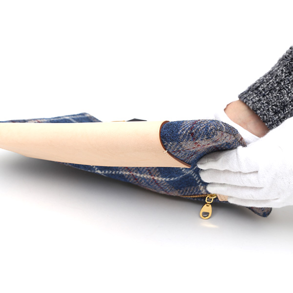 ハリスツイード(Harris Tweed) バッグ クラッチバッグ 鞄 カバン ブルー ネイビー 青色