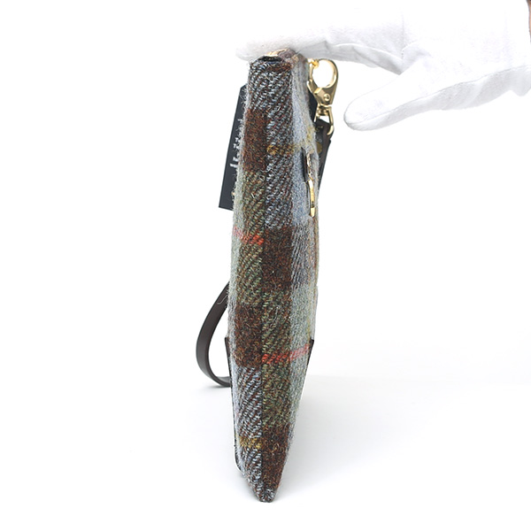  ハリスツイード(Harris Tweed) バッグ クラッチバッグ 鞄 カバン グリーン 緑色 