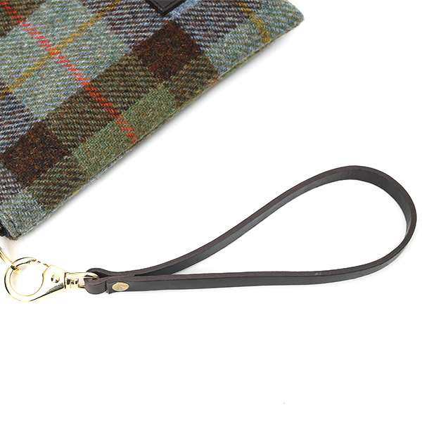  ハリスツイード(Harris Tweed) バッグ クラッチバッグ 鞄 カバン グリーン 緑色 