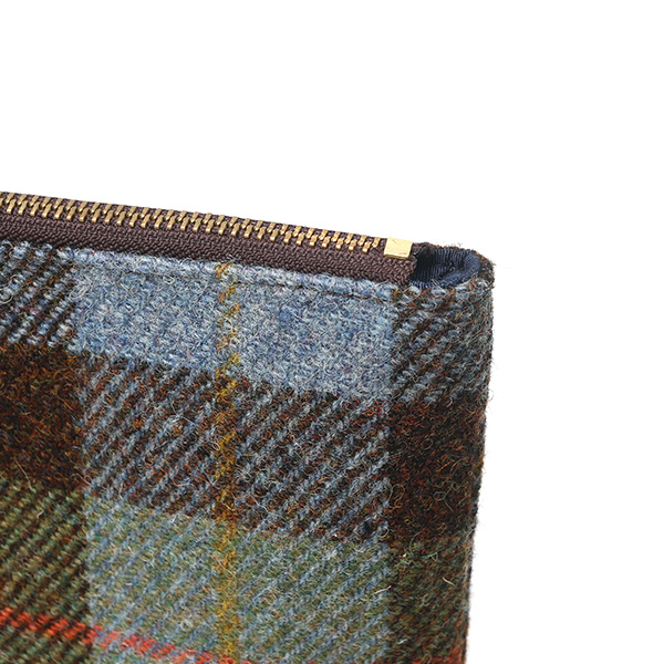  ハリスツイード(Harris Tweed) バッグ クラッチバッグ 鞄 カバン グリーン 緑色 