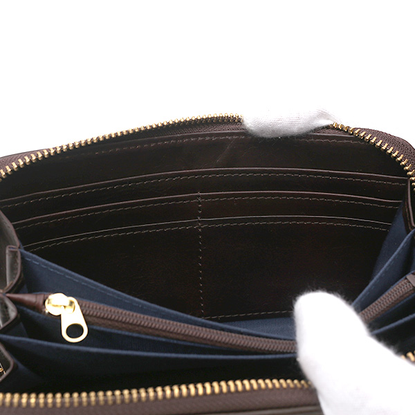  ハリスツイード(Harris Tweed) 財布 長財布 ラウンドファスナー ラウンドジップ グリーン 緑色 