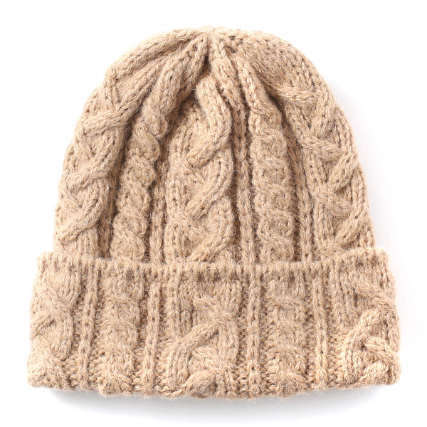 HIGHLAND2000 アルパカ80％ ボブキャップ キャメル