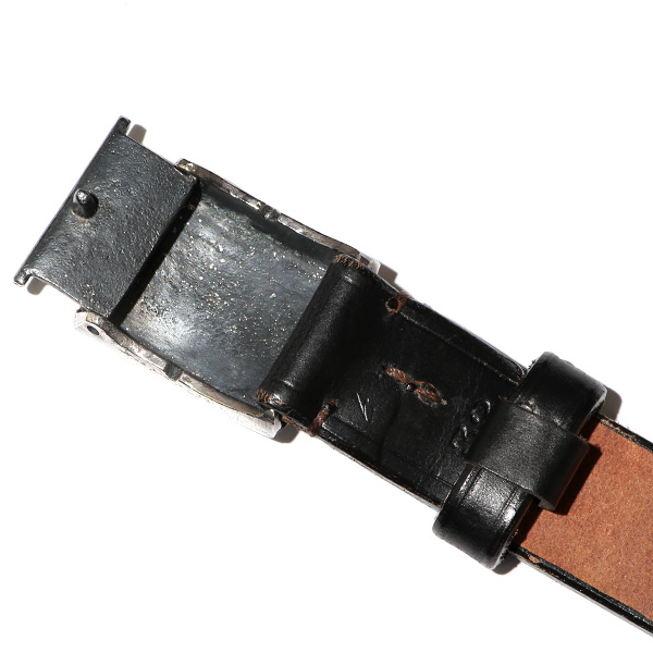  バックルベルト 本革 UKサドルレザー 35mm ブライドルレザー イギリス ベイカー社 真鍮バックル 銀 ブラック 黒 黒色 レザーベルト 太め 本革ベルト 化粧箱 ギフト プレゼント 男性 日本製 ブランド Cr-1005 池之端銀革店