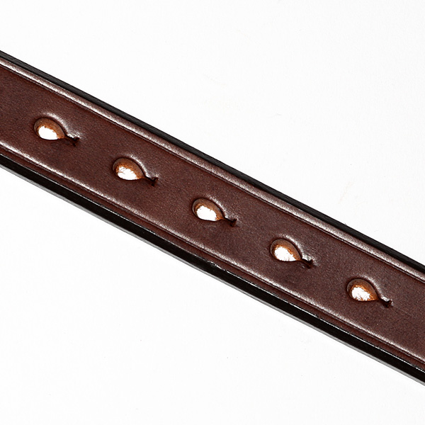 ベルト 本革 真鍮 バックル 馬蹄 32mm 日本製 ベイカー社製 UKサドルレザー ベルト 太め シルバー ブラウン 茶 茶色 化粧箱 プレゼント ギフト 彼氏 夫 男性 ワイルド カジュアル おしゃれ ブランド Cr-1006 池之端銀革店