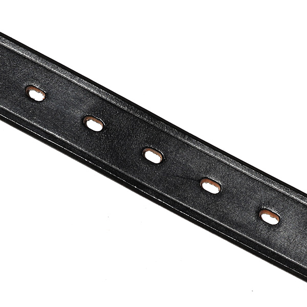 ブライドルレザー ベルト ブランド 革 メンズ バックルベルト 真鍮 スクエア ゴールド 本革 おしゃれ ブラック 黒 黒色 日本製 32mm ベルト カジュアル 人気 おすすめ プレゼント イギリス レザー Cr-218 池之端銀革店