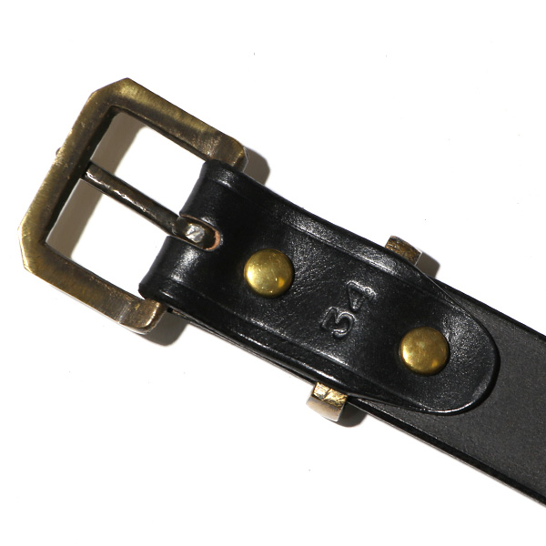 ブライドルレザー ベルト メンズ カジュアル 革 日本製 32mm 職人 手作り イギリス おしゃれ かっこいい ブラック 黒 黒色 バックル 真鍮 ビジネス ベルト ビジカジ プレゼント 上品 高級感 ギフト ブランド Cr-217 池之端銀革店