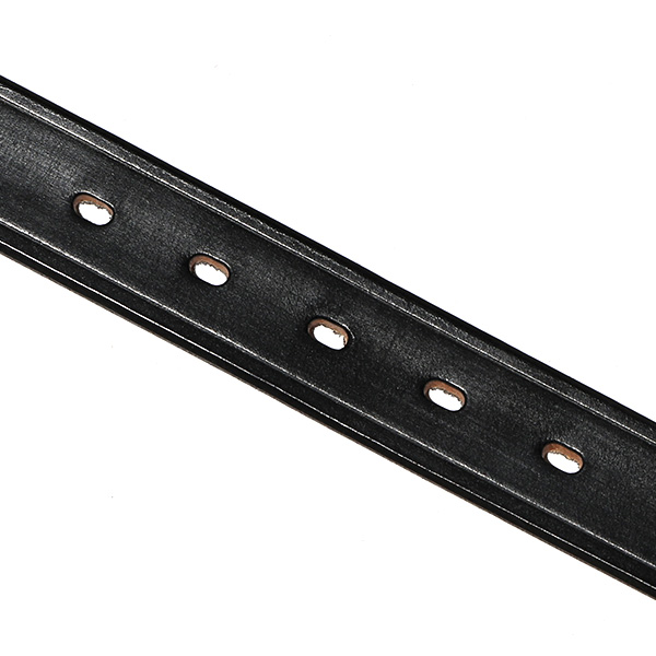 ブライドルレザー ベルト メンズ カジュアル 革 日本製 32mm 職人 手作り イギリス おしゃれ かっこいい ブラック 黒 黒色 バックル 真鍮 ビジネス ベルト ビジカジ プレゼント 上品 高級感 ギフト ブランド Cr-217 池之端銀革店