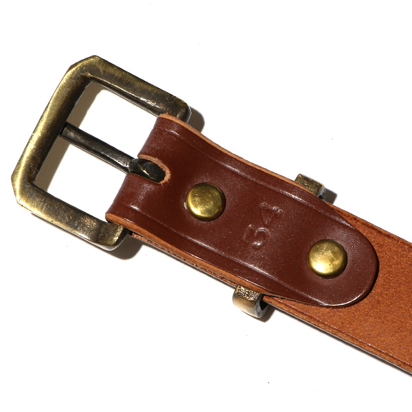 ブライドルレザー ベルト メンズ カジュアル 革 日本製 32mm 職人 手作り イギリス おしゃれ かっこいい ブラウン 茶 茶色 バックル 真鍮 ビジネス ベルト ビジカジ プレゼント 上品 高級感 ギフト ブランド Cr-217 池之端銀革店