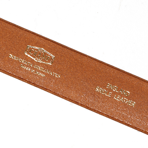 ブライドルレザー ベルト メンズ カジュアル 革 日本製 32mm 職人 手作り イギリス おしゃれ かっこいい ブラウン 茶 茶色 バックル 真鍮 ビジネス ベルト ビジカジ プレゼント 上品 高級感 ギフト ブランド Cr-217 池之端銀革店