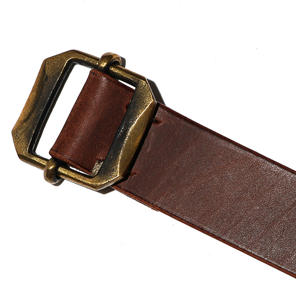  ベルト メンズ 本革 ブランド カジュアル 穴なし 無段階 おしゃれ ロングサイズ レザーベルト 日本製 ブラウン 茶 茶色 真鍮 バックル ベルト 牛革 30mm プレゼント ギフト 誕生日 男性 彼氏 夫 旦那 IK-220B 池之端銀革店