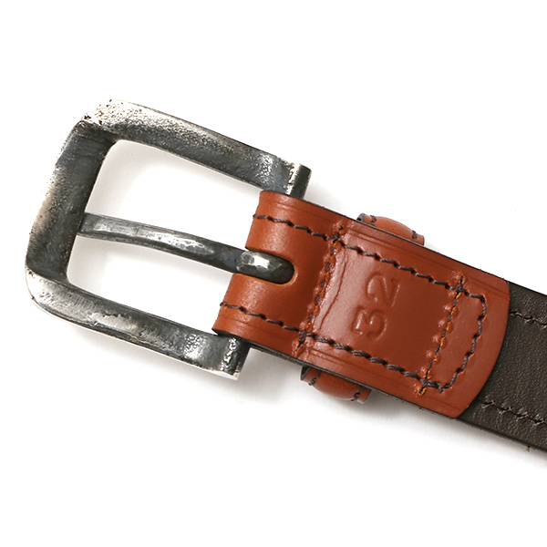  イギリス製ブライドルレザー ハンドメイド真鍮製バックル ベルト メンズ 本革 ビジネス スーツ ブランド ブラウン 茶 茶色 高級 シンプル 日本製 国産 男性 彼氏 夫 新生活 新社会人 昇進祝い プレゼント ギフト 池之端銀革店 Cr-223