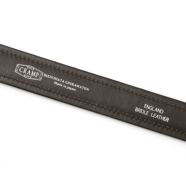  イギリス製ブライドルレザー ハンドメイド真鍮製バックル ベルト メンズ 本革 ビジネス スーツ ブランド ブラウン 茶 茶色 高級 シンプル 日本製 国産 男性 彼氏 夫 新生活 新社会人 昇進祝い プレゼント ギフト 池之端銀革店 Cr-223