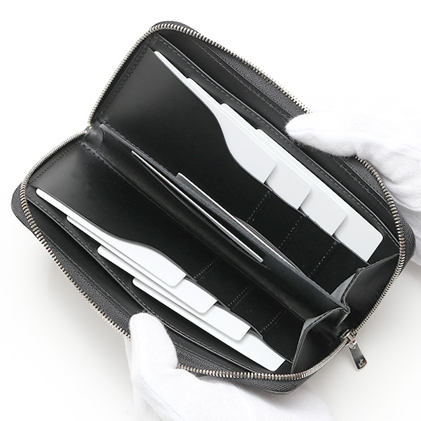  プエブロ 財布 ブランド メンズ 池之端銀革店 本革 ラウンド 財布 プエブロレザー 長財布 日本製 束入れ ブラック 黒 黒色 薄型 カード入れ お札 お財布 ロング 小銭入れ 小さめ 大容量 さいふ 日本製 Cramp(クランプ) Cr-604