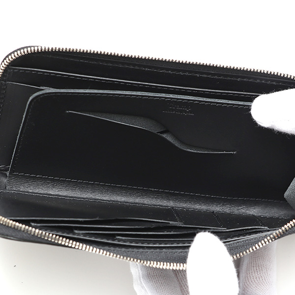  プエブロ 財布 ブランド メンズ 池之端銀革店 本革 ラウンド 財布 プエブロレザー 長財布 日本製 束入れ ブラック 黒 黒色 薄型 カード入れ お札 お財布 ロング 小銭入れ 小さめ 大容量 さいふ 日本製 Cramp(クランプ) Cr-604