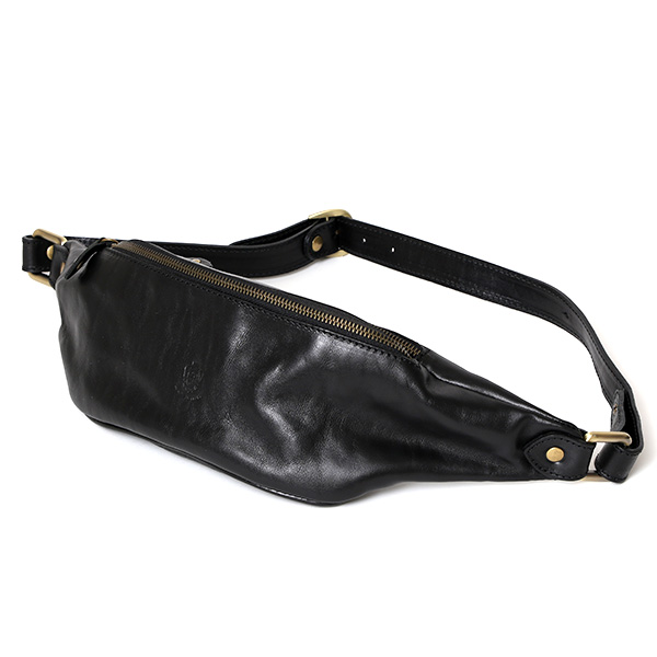 I MEDICI(イ メディチ) レザー ボディバッグ ラージ ブラック