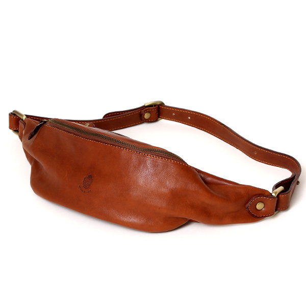 I MEDICI(イ メディチ) レザー ボディバッグ ラージ ブラウン