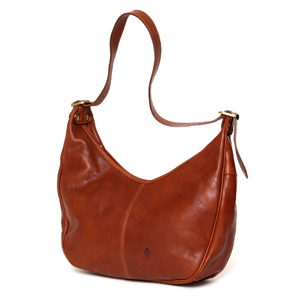 ショルダーバッグ メンズ 本革 ブランド インポート イタリア製 ワンショルダー レザー 革 ブラウン 茶 茶色 メッセンジャーバッグ 自転車 アメカジ おしゃれ かっこいい 鞄 サステナブル I MEDICI(イ メディチ)