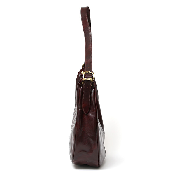 ショルダーバッグ メンズ 本革 ブランド インポート イタリア製 ワンショルダー レザー 革 ダークブラウン ブラウン 茶 茶色 メッセンジャーバッグ 自転車 アメカジ おしゃれ かっこいい 鞄 サステナブル I MEDICI(イ メディチ)