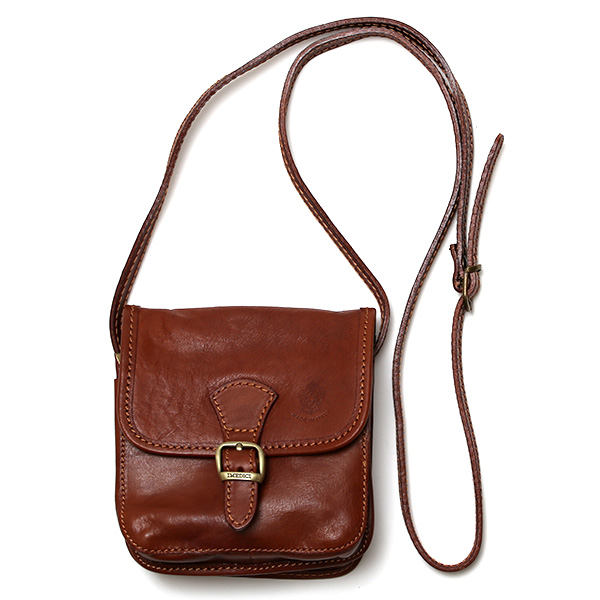 I MEDICI(イ メディチ) レザー ミニ ショルダーバッグ ブラウン