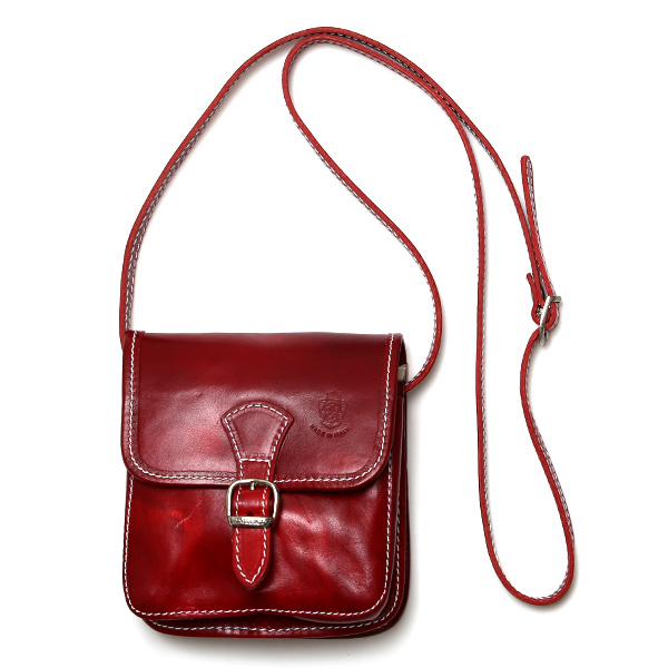 I MEDICI(イ メディチ) レザー ミニ ショルダーバッグ レッド