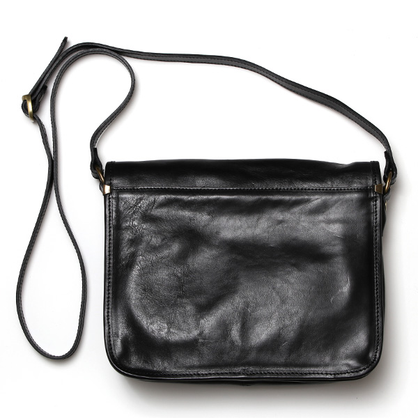 ショルダーバッグ メンズ レディース 本革 小さめ クラシック レザー 斜め掛け バッグ レトロ ブラック 黒 黒色 メッセンジャーバッグ おしゃれ プレゼント ギフト イタリア ブランド I MEDICI(イ メディチ) 3525