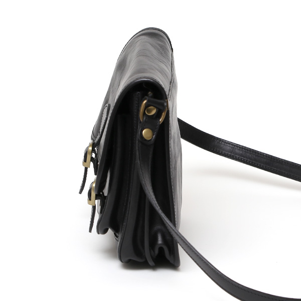 ショルダーバッグ メンズ レディース 本革 小さめ クラシック レザー 斜め掛け バッグ レトロ ブラック 黒 黒色 メッセンジャーバッグ おしゃれ プレゼント ギフト イタリア ブランド I MEDICI(イ メディチ) 3525