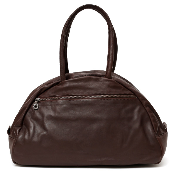 ジャスエムビー(Jas-M.B.) スモールトラベラー ボストンバッグ グリースブラウン