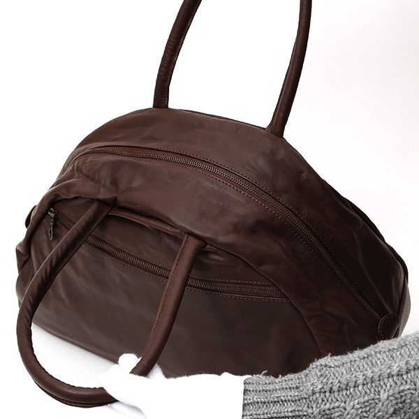  ジャスエムビー(Jas-M.B.) スモールトラベラー(Small Traveller) ボストンバッグ ブラウン 茶 茶色 メンズ 鞄 バッグ