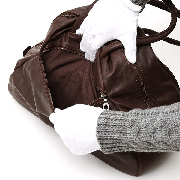  ジャスエムビー(Jas-M.B.) スモールトラベラー(Small Traveller) ボストンバッグ ブラウン 茶 茶色 メンズ 鞄 バッグ