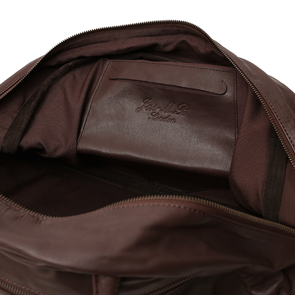  ジャスエムビー(Jas-M.B.) スモールトラベラー(Small Traveller) ボストンバッグ ブラウン 茶 茶色 メンズ 鞄 バッグ