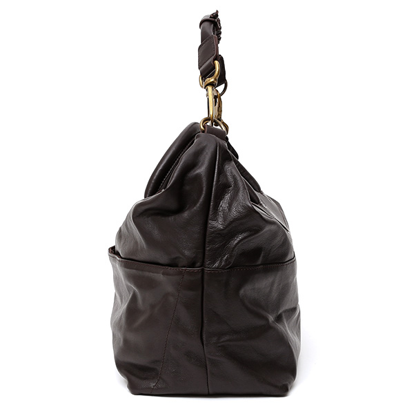 ジャスエムビー(Jas-M.B.) スモールウィングストラベラー(Small Wings Traveller) ボストンバッグ ブラウン 茶 茶色 メンズ 革 レザー