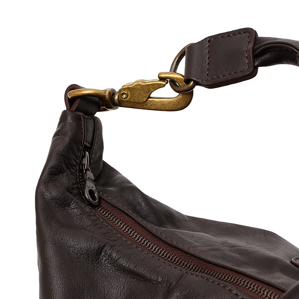 ジャスエムビー(Jas-M.B.) スモールウィングストラベラー(Small Wings Traveller) ボストンバッグ ブラウン 茶 茶色 メンズ 革 レザー