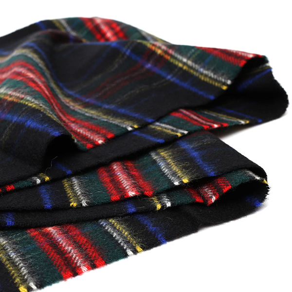 ジョンストンズ(Johnstons) マフラー/ストール ブルー ネイビー 青色 メンズ レディース カシミヤ カシミア 100% 高級