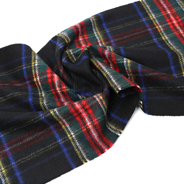 ジョンストンズ(Johnstons) マフラー/ストール ブルー ネイビー 青色 メンズ レディース カシミヤ カシミア 100% 高級