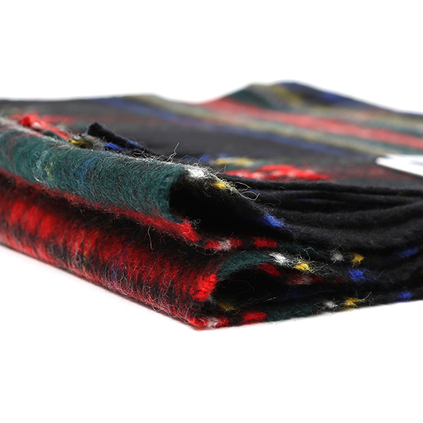 ジョンストンズ(Johnstons) マフラー/ストール ブルー ネイビー 青色 メンズ レディース カシミヤ カシミア 100% 高級