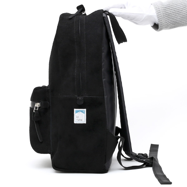 リュック スエード/スウェード 本革 バックパック ブラック 黒 黒色 レザー リュックサック メンズ レディース かわいい 日本製 カバン kiruna(キルナ)