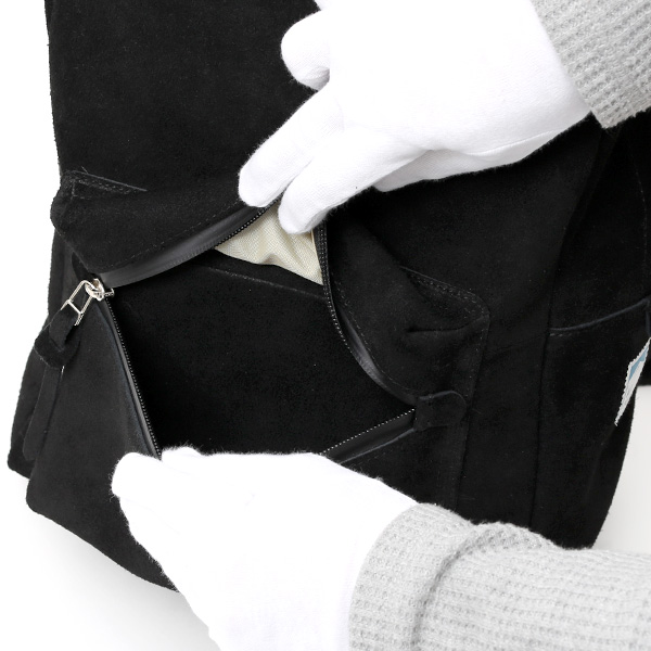 リュック スエード/スウェード 本革 バックパック ブラック 黒 黒色 レザー リュックサック メンズ レディース かわいい 日本製 カバン kiruna(キルナ)