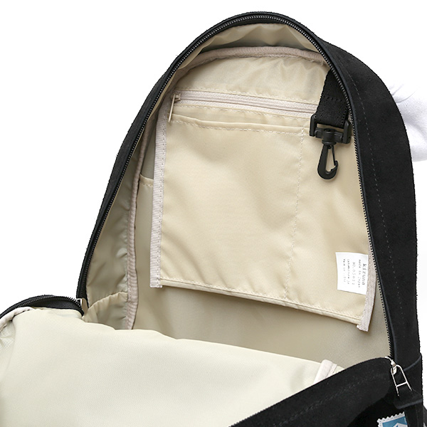 リュック スエード/スウェード 本革 バックパック ブラック 黒 黒色 レザー リュックサック メンズ レディース かわいい 日本製 カバン kiruna(キルナ)