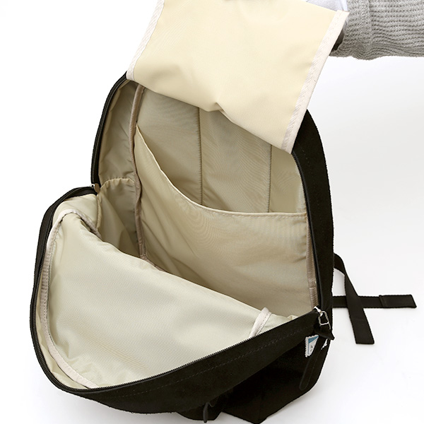 リュック スエード/スウェード 本革 バックパック ブラック 黒 黒色 レザー リュックサック メンズ レディース かわいい 日本製 カバン kiruna(キルナ)