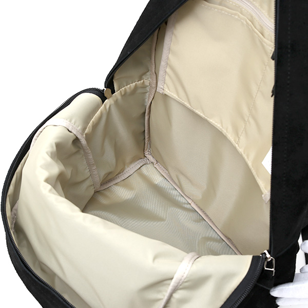 リュック スエード/スウェード 本革 バックパック ブラック 黒 黒色 レザー リュックサック メンズ レディース かわいい 日本製 カバン kiruna(キルナ)