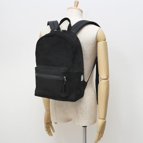リュック スエード/スウェード 本革 バックパック ブラック 黒 黒色 レザー リュックサック メンズ レディース かわいい 日本製 カバン kiruna(キルナ)