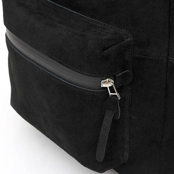 リュック スエード/スウェード 本革 バックパック ブラック 黒 黒色 レザー リュックサック メンズ レディース かわいい 日本製 カバン kiruna(キルナ)