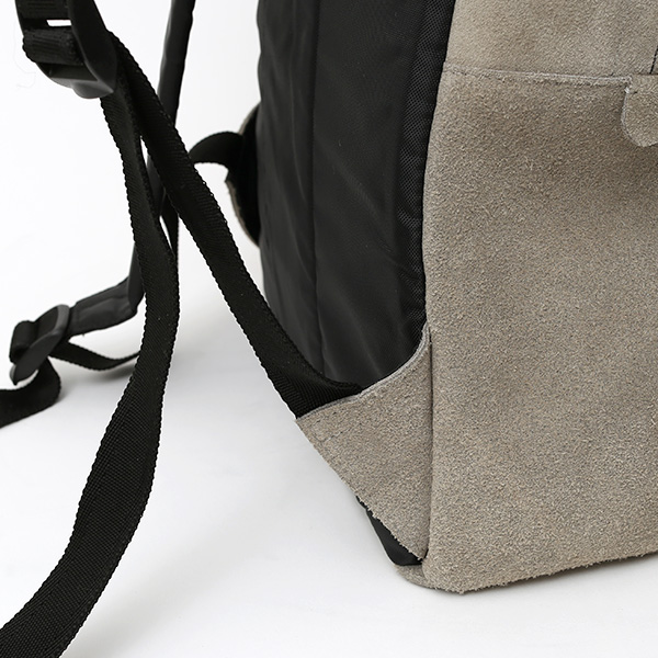  リュック スエード/スウェード 本革 バックパック グレー グレイ 灰色 レザー リュックサック メンズ レディース かわいい 日本製 カバン kiruna(キルナ)