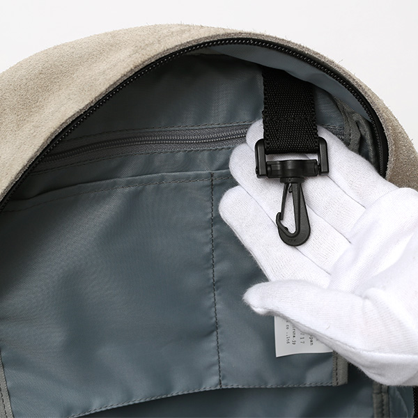  リュック スエード/スウェード 本革 バックパック グレー グレイ 灰色 レザー リュックサック メンズ レディース かわいい 日本製 カバン kiruna(キルナ)