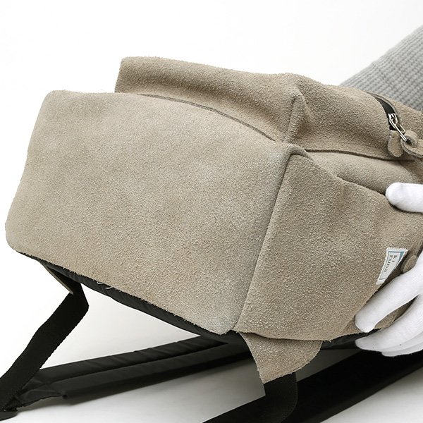  リュック スエード/スウェード 本革 バックパック グレー グレイ 灰色 レザー リュックサック メンズ レディース かわいい 日本製 カバン kiruna(キルナ)