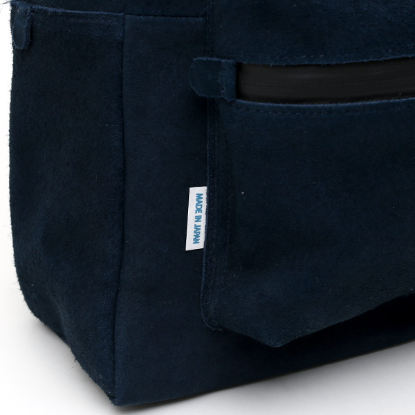  リュック スエード/スウェード 本革 バックパック ブルー ネイビー 青色 レザー リュックサック メンズ レディース かわいい 日本製 カバン kiruna(キルナ)